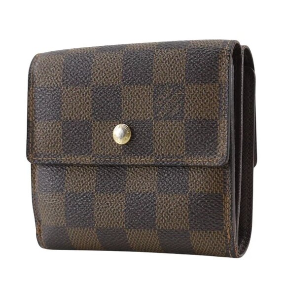 LOUIS VUITTON Porte BilletsCartes Crdit Bi-Fold Wallet N61652 Double Sided... - Picture 3 of 11